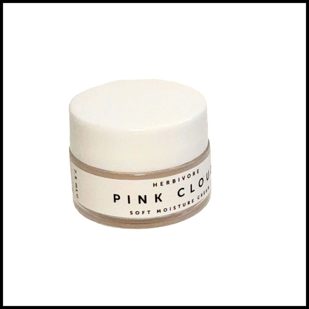 Herbivore Pink Cloud Soft Moisture Cream Mini Travel Size 7.5 mL 0.25 fl. oz.